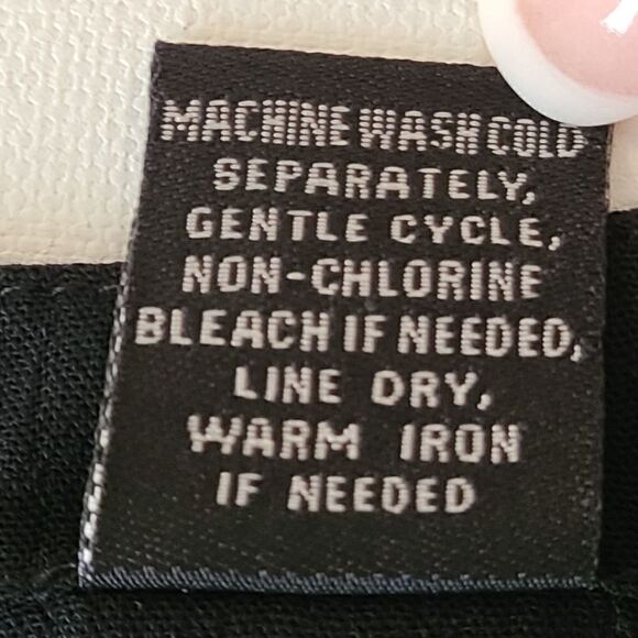 Vasna Women's Black Casual Midi Dress With Ruched Side Accent Size Medium - Picture 10 of 11